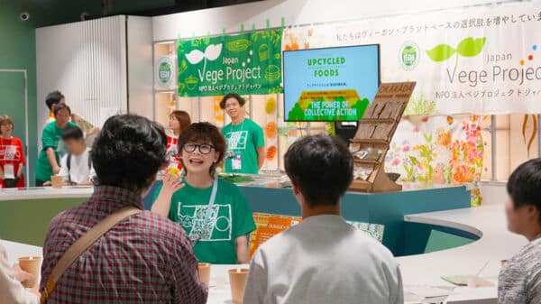 Lapain's workshop at VegeProject's event at Expo 2025 Osaka, Kansai
