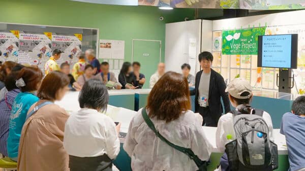 Karuna's workshop at VegeProject's event at Expo 2025 Osaka, Kansai