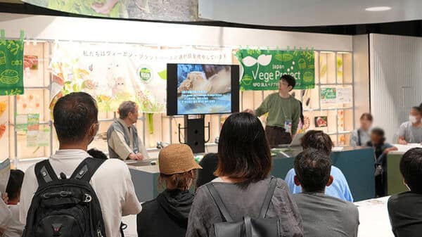 Chikusha's workshop at VegeProject's event at Expo 2025 Osaka, Kansai