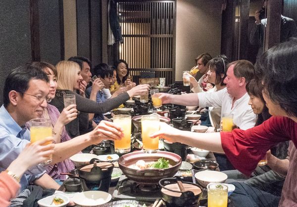 居酒屋チェーンにベジ導入に成功！記念のベジ会を開催しました！