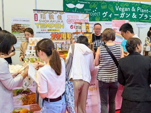 FOODEX関西2025年ヴィーガンエリア:翔鶴佳生技