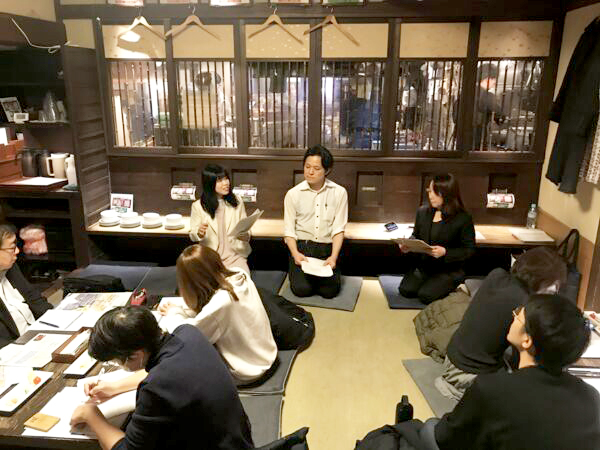 Training in progress at Nouka no Daidokoro