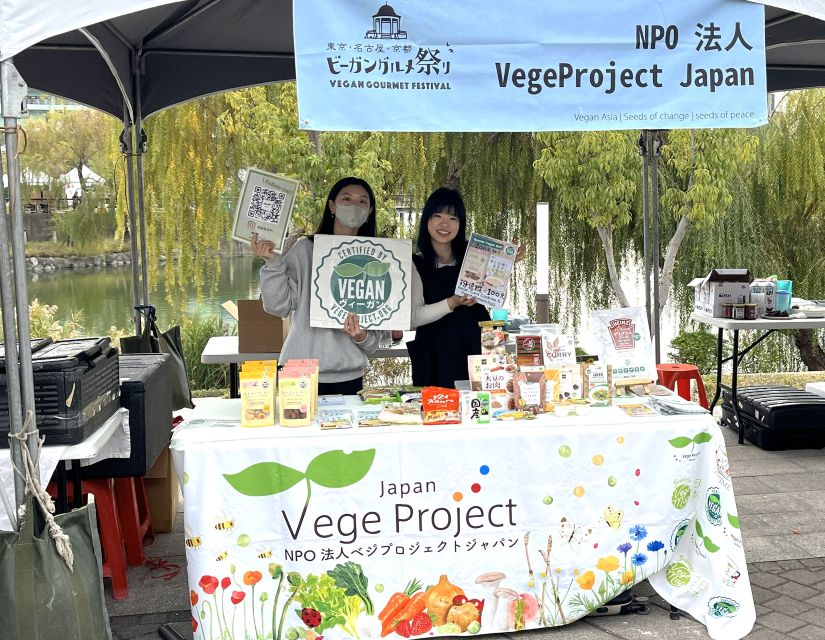 VegeProject Japan exhibiting at the NoMeat Festival