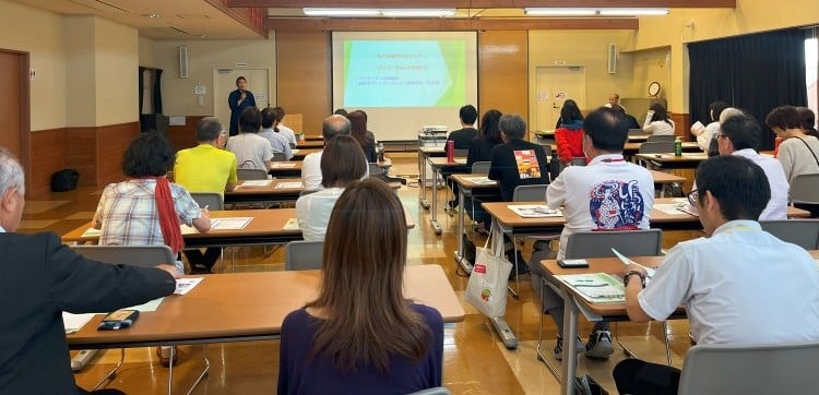 Vegan lecture at Tottori City food diversity seminar