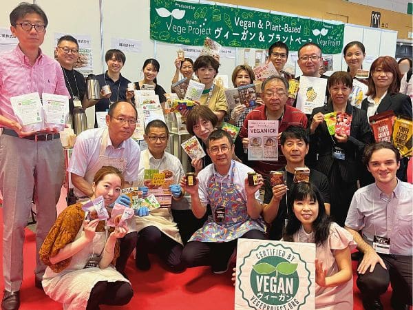 FOODEX関西2025年ヴィーガンエリア：集合写真