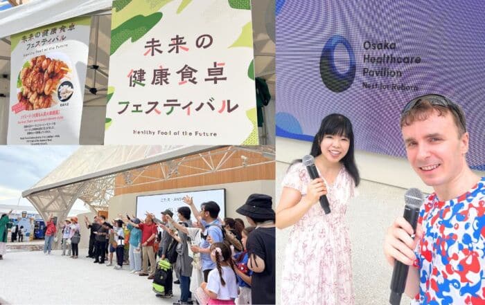 大阪・関西万博でヴィーガンイベント開催。ベジプロジェクトが大阪ヘルスケアパビリオンのリボーンステージを盛り上げました。