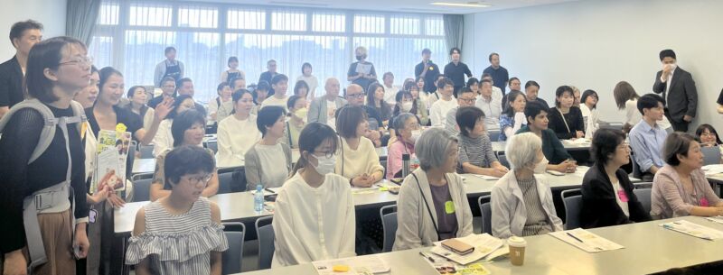 子ども食堂ピノッキオ主催「ヴィーガンを学ぶ 食を知る」受講者の様子