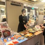 ヴィーガンのシーフードを紹介するあづまフーズ株式会社_福岡市主催のヴィーガン&ムスリム対応の試食展示会にて